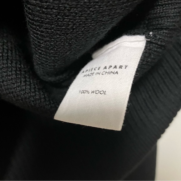 Apiece Apart Black Sweater - Picture 3 of 8
